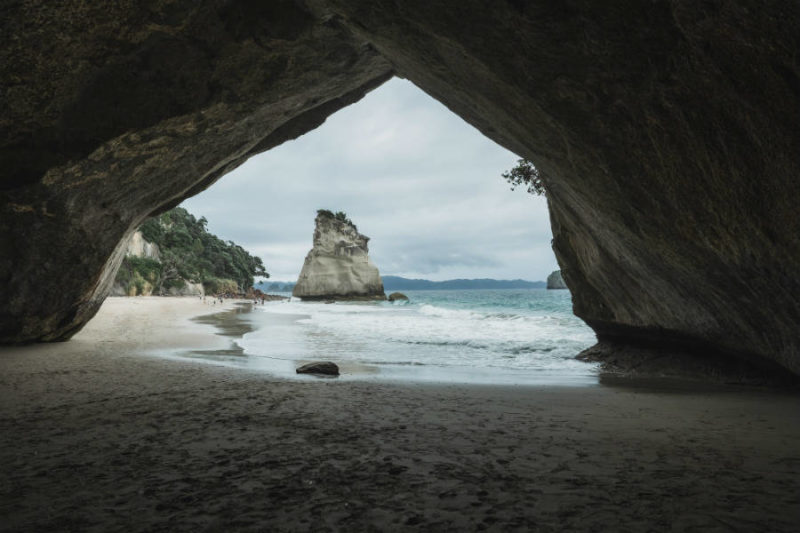 Things to see in New Zealand Catherdal Cove
