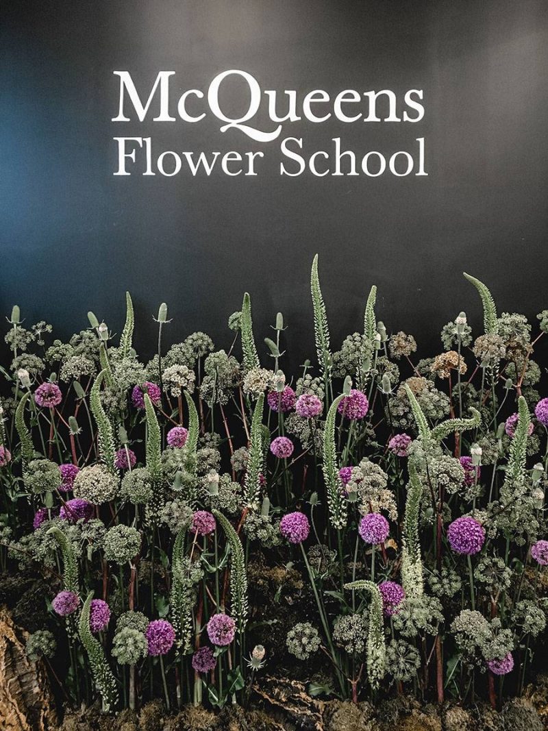 mcqueens flower school london